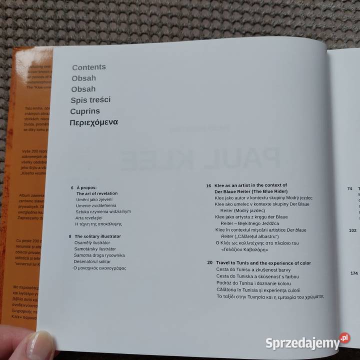 nowy album Paul Klee Hajo Dchting Poradniki, albumy i reportaże Kraków