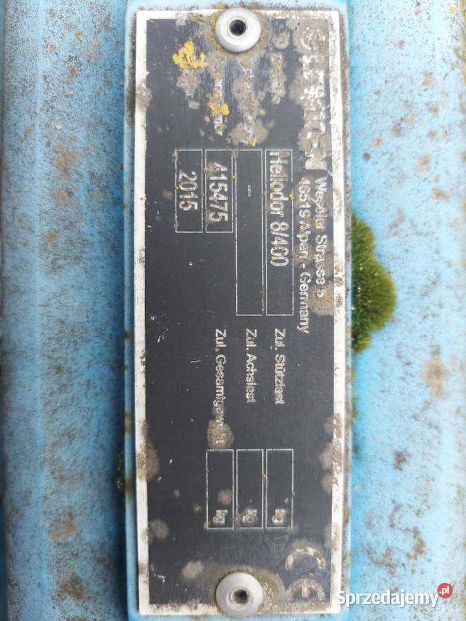 Talerzówka Lemken heliodor 8400 nieuszkodzony lubelskie Chełm