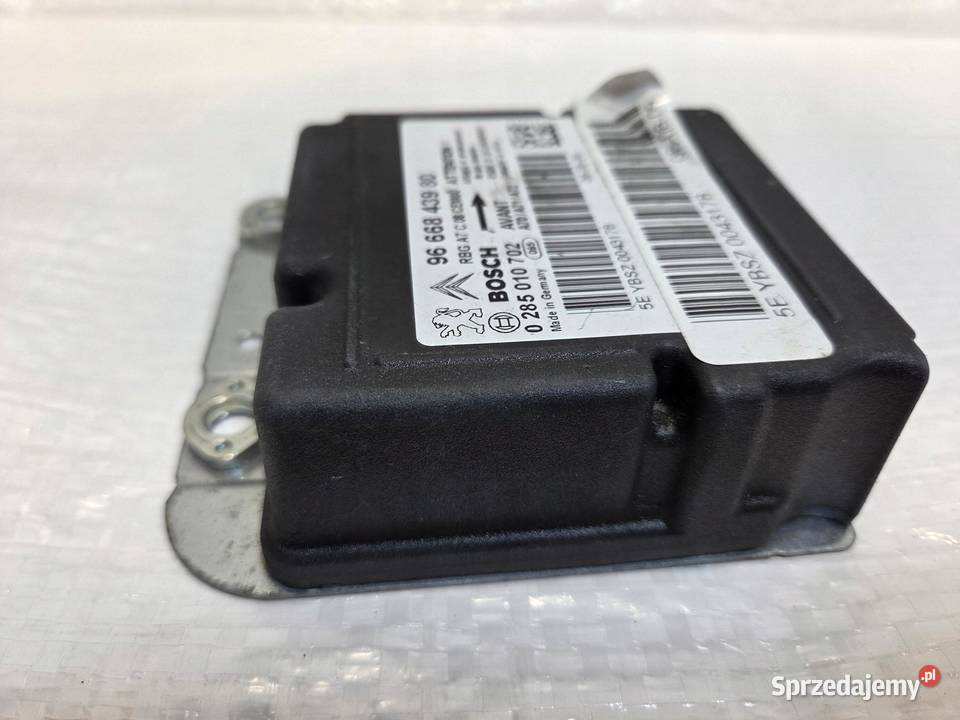 MODUŁ SENSOR AIRBAG 9666843980 PEUGEOT 207