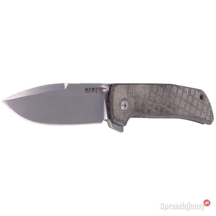 Nóż składany MKM Maximo Green Micarta Stone Warszawa