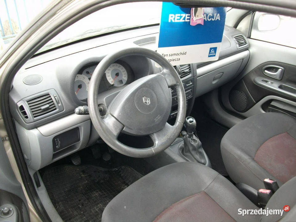 Renault Thalia pierwsza rejestracja 2007 benzyna Katowice