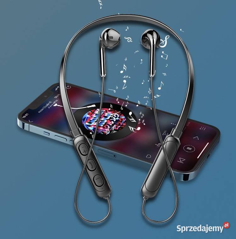 Słuchawki Sportowe Bluetooth 50 na Pałąku Sieradz