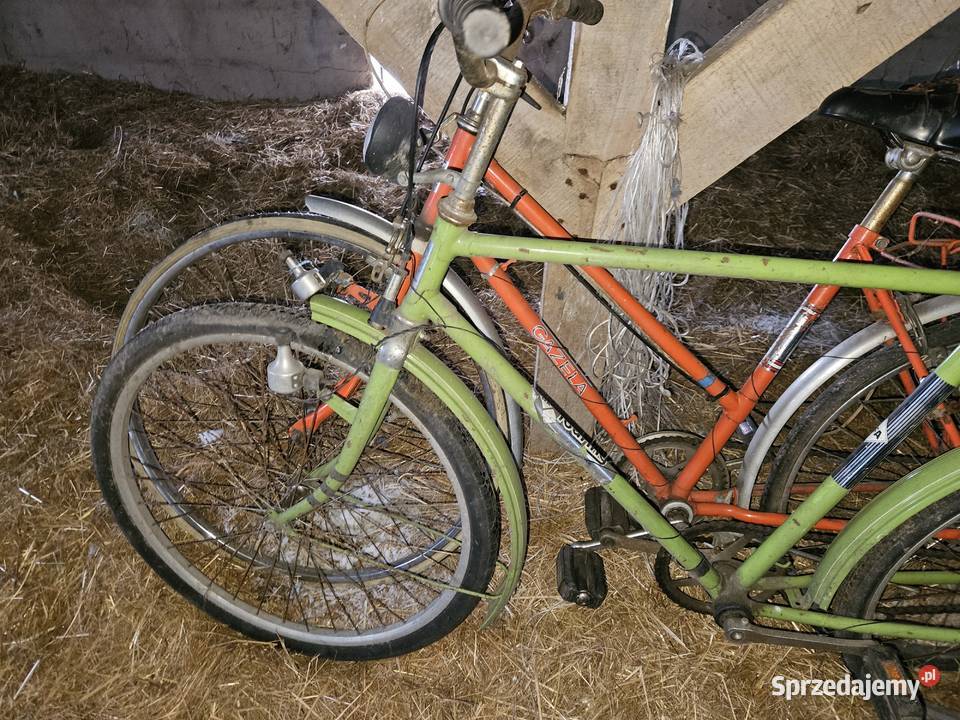 Dwa rowery Oryginał PRLu Romet Gazela Ifa Kłodawa