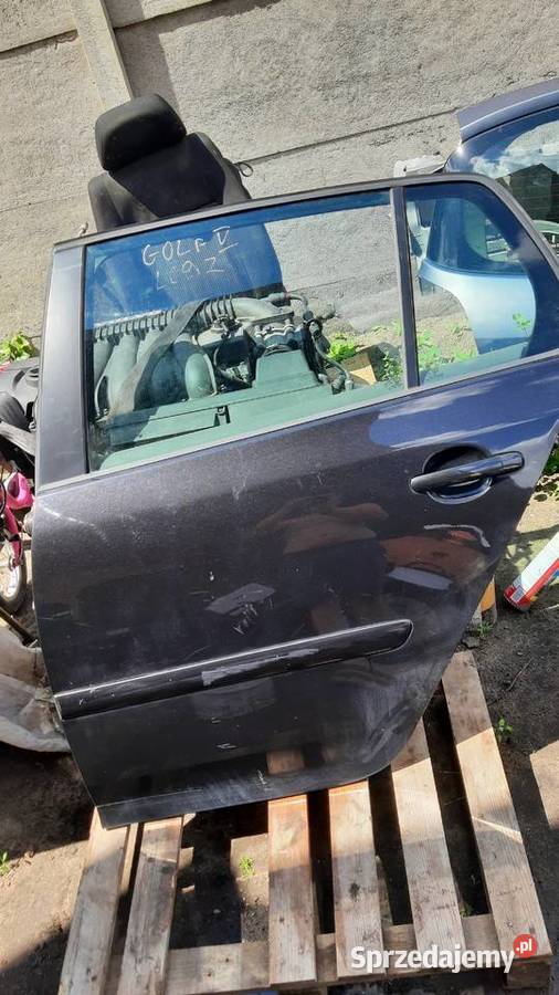 drzwi tylne lewe VW Golf V 5drzwi lak LC9Z Dębno