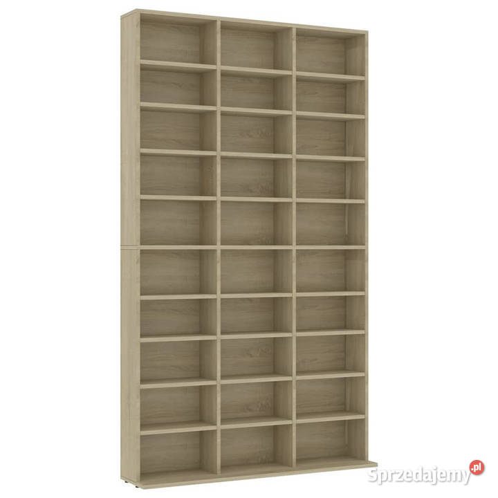 Szafka na płyty CD dąb sonoma 102x16x1775 Pozostałe Warszawa sprzedam