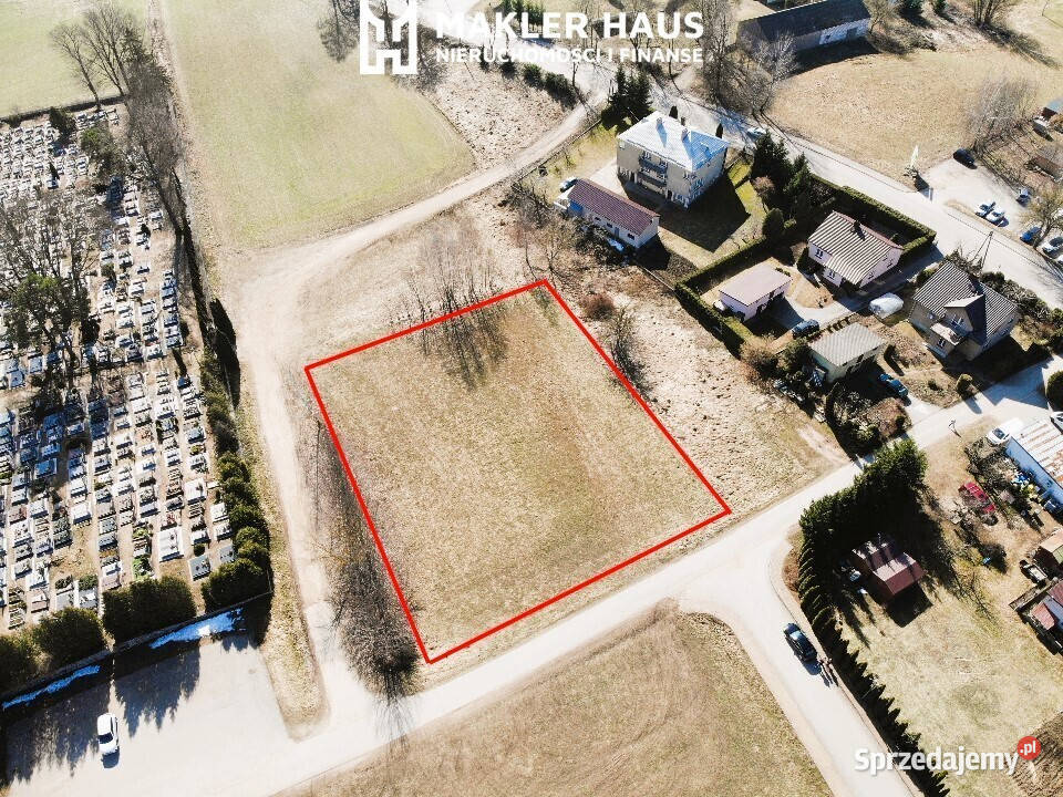 Działka usługowa 13U branża pogrzebowa i handel asfalt Puńsk sprzedam