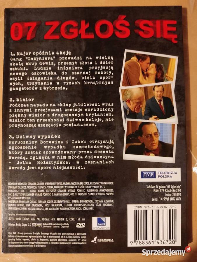 007 zgłoś się DVD odc 13 Pozostałe Lutomiersk