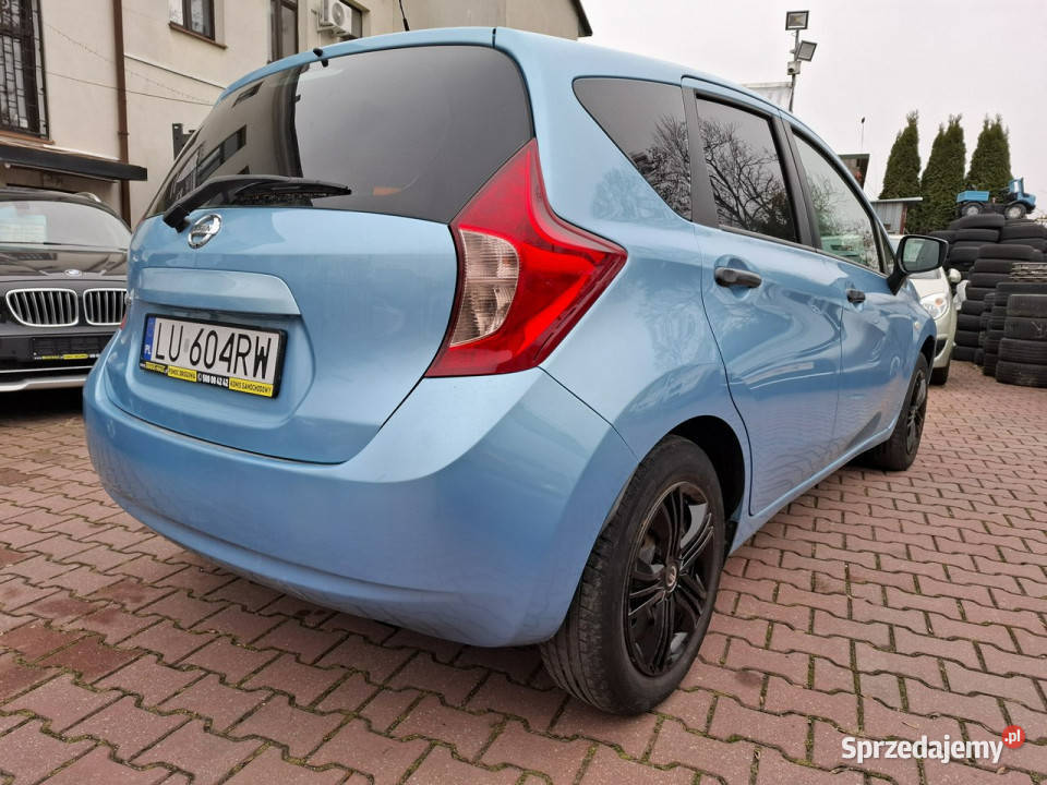 Nissan Note 12 Benzyna Gaz Zarejestrowany w wspomaganie kierownicy Note