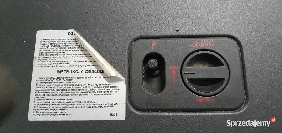 Grzejnik na gaz propan butan ogrzewacz gazowy Łódź