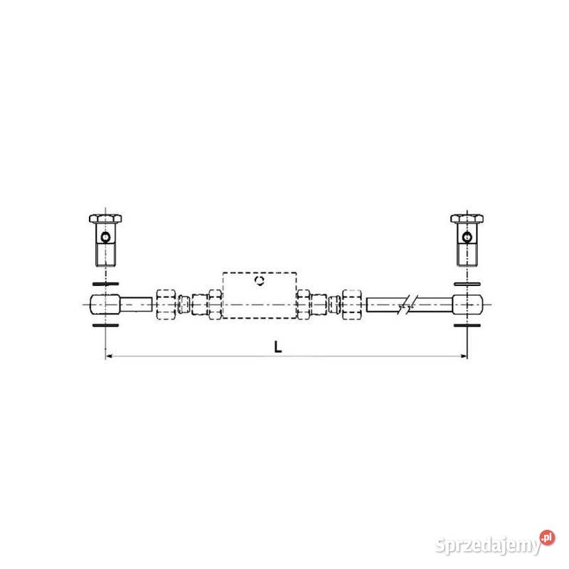 Kompletny zawór podwójny do hydraulicznych Kamionna