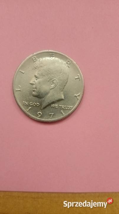 Moneta USA z 1971 roku Numizmatyka świętokrzyskie Czarzyzna