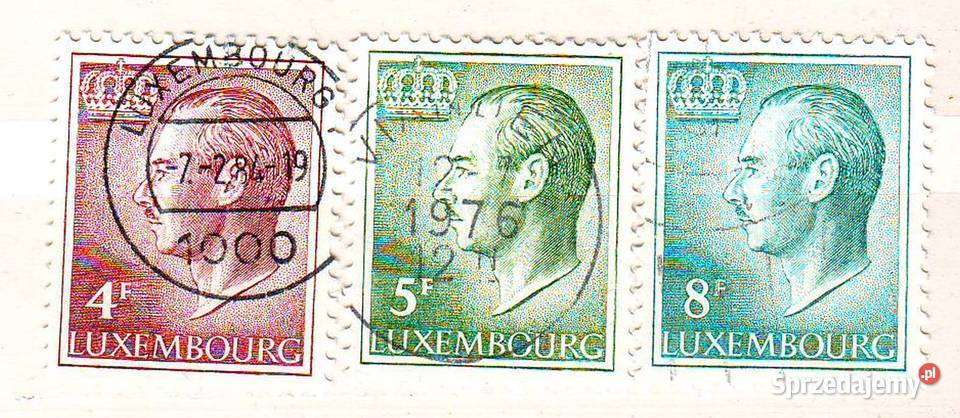 Zn Luxemburg Mi 829 32 kas 1972 śląskie Gliwice