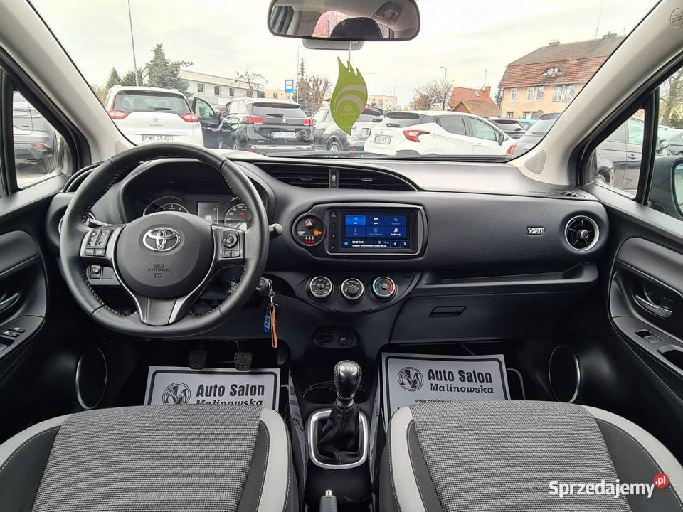 Toyota Yaris Y20 64 Serwis Kamera Klimatyzacja asystent pasa ruchu wielkopolskie Wągrowiec sprzedam