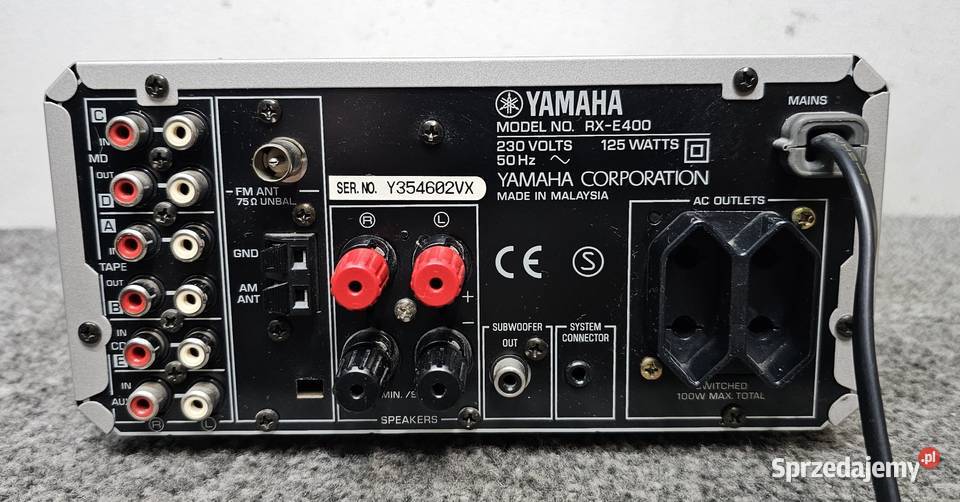 Amplituner STEREO Yamaha RXE400 Natural Sound Kraków