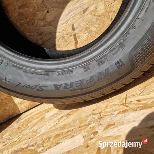 nowe opony Letnie komplet Nexen NFera Sport Siedlisko sprzedam
