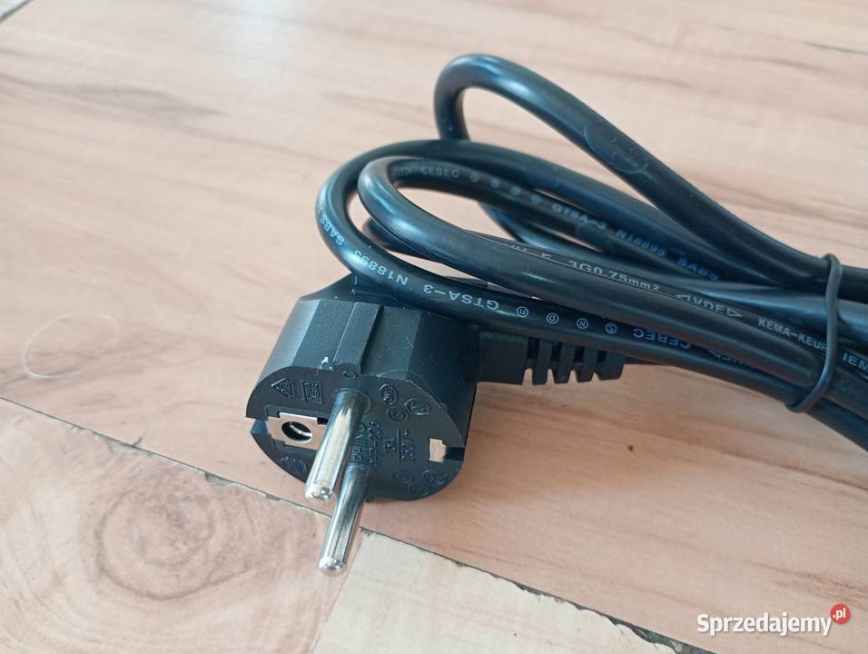 kabel przewód zasilający PC monitor drukarka Szczecin