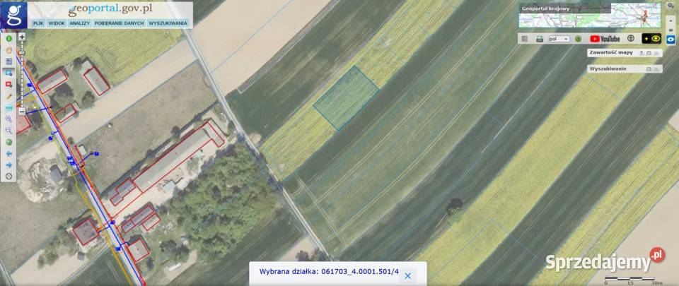 Działka budowlana MN na obrzeżach Piask 8 ar Piaski