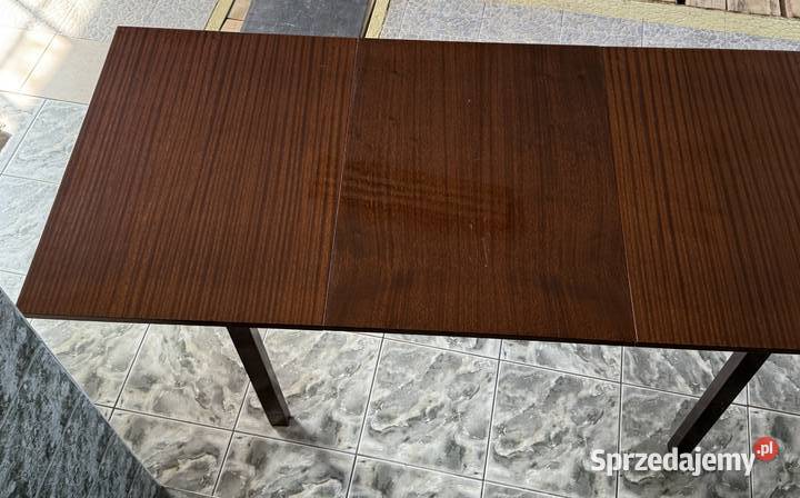 Stol 3czesciowy rozkladany z lat 70 Lublin