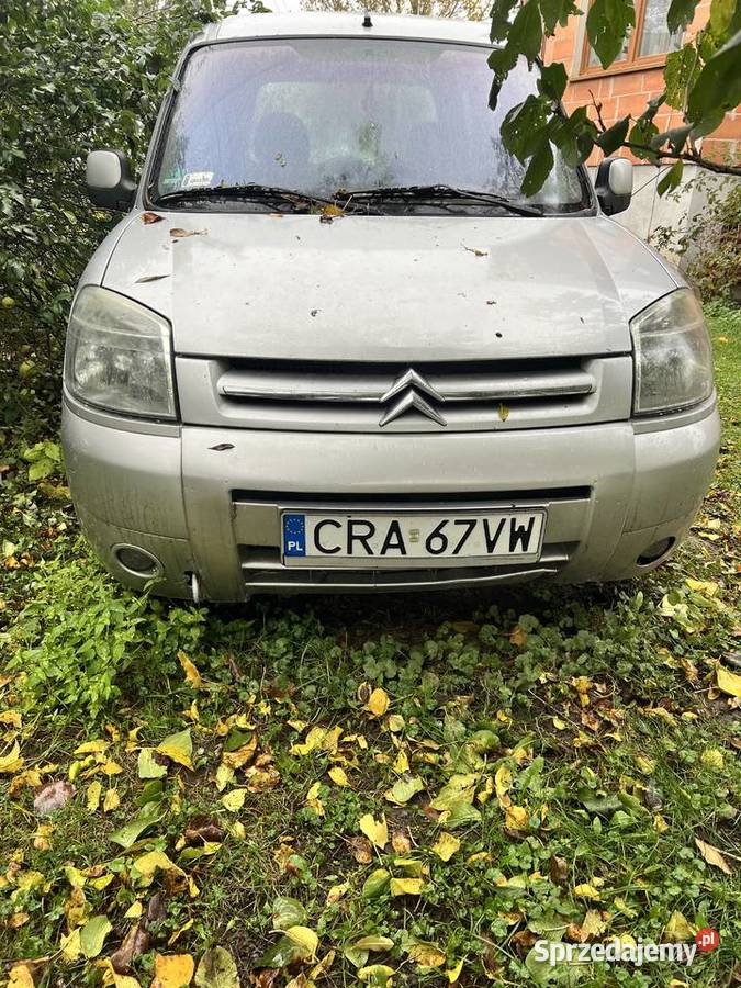 Citroen berlingo uszkodzony Radziejów