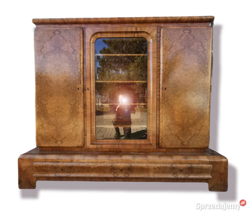 Komplet gabinetowy Art Deco z 1930 roku Wrocław sprzedam