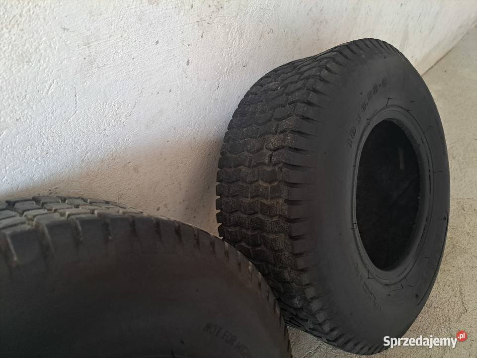 Opony do traktorka kosiarki rozmiar 18x6508 2 Starachowice