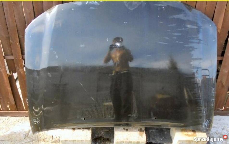 Toyota hilux 2005 2006 2007 maska bez wlotu