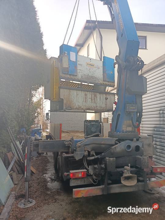 prasa krawędziowa zaginarka Produkcja łódzkie Bobrowniki sprzedam