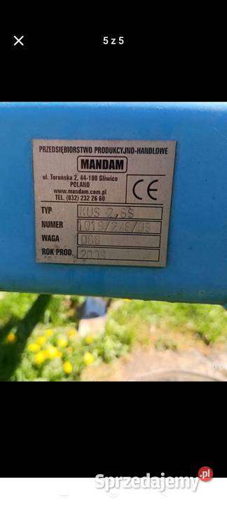 Gruber bezorkowiec Mandam 26 m mazowieckie Wyszków