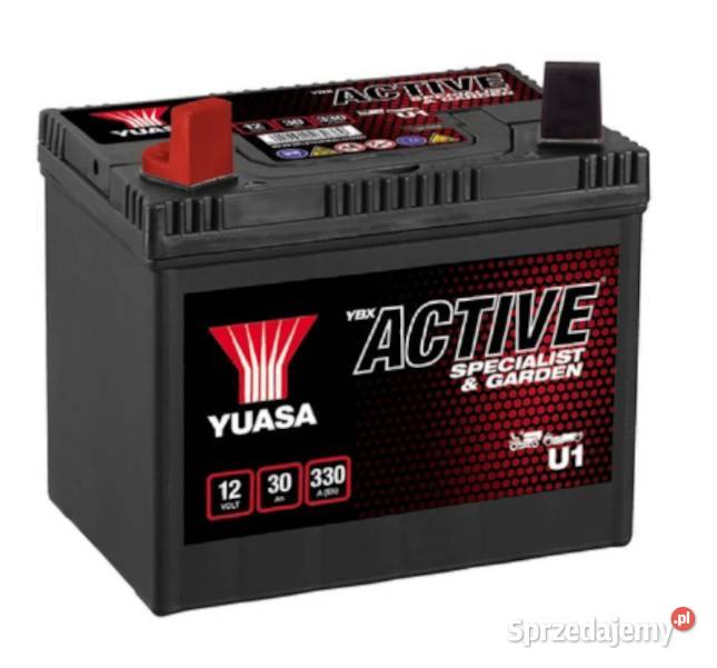 NOWY Akumulator YUASA U1 12V 30Ah Garden wielkopolskie Konin