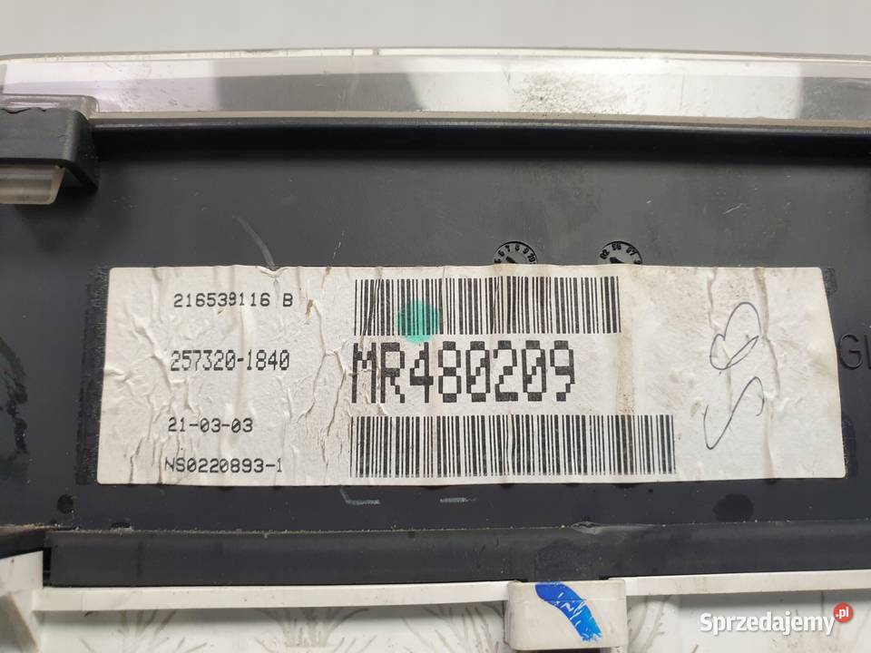 Mitsubishi Space Star 19 DID LICZNIK ZEGARY euro Rudka