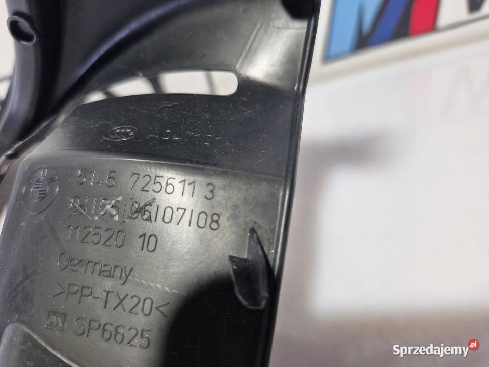 BMW F30 F80 OSŁONA OBUDOWA FOTELA PASAŻERA LEWY