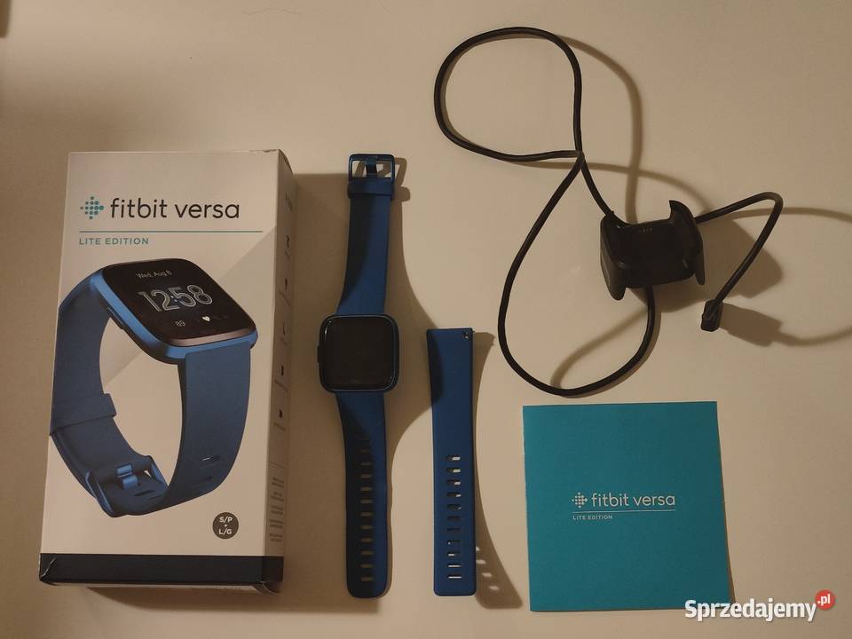Zegarek sportowy Fitbit Versa Lite Edition unisex podkarpackie Łężany sprzedam