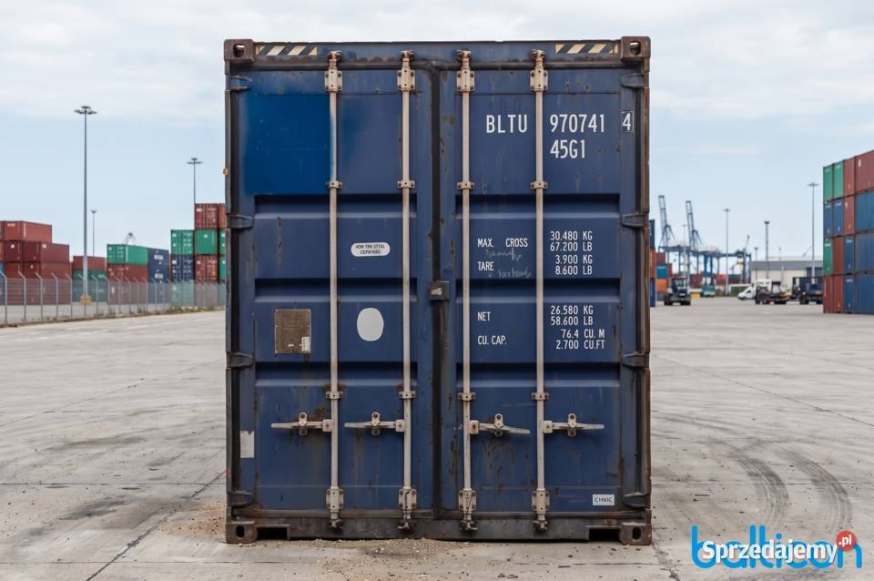 Magazyn Kontener morski używany 40HC sprawny Kwidzyn