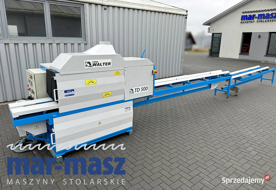 Trak tarczowy dwuwałowy WALTER TD 500 Sierakowska Huta