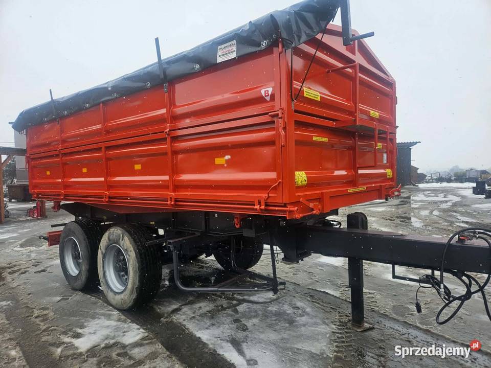 Tandem Przyczepa 15 ton nieuszkodzony Jabłonowo Pomorskie