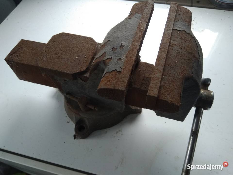 IMADŁO ślusarskie obrotowe z kowadłem 20 szczęki