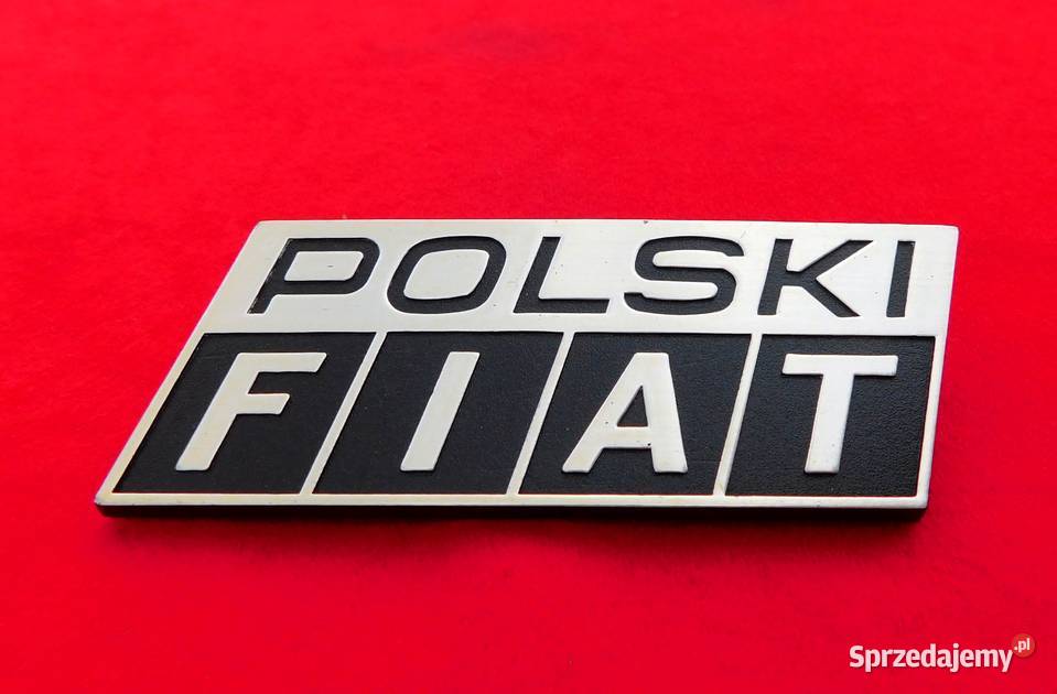 NOWY emblemat znaczek logo Polski Fiat 126p 126 Tarnów