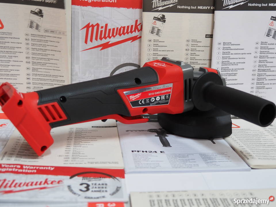 Szlifierka kątowa MILWAUKEE M18 CAG 125 XPDB Baszkówka sprzedam