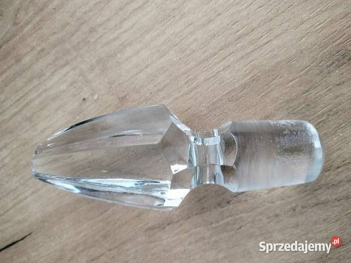 Duży kryształowy korek do karafki zachodniopomorskie Choszczno