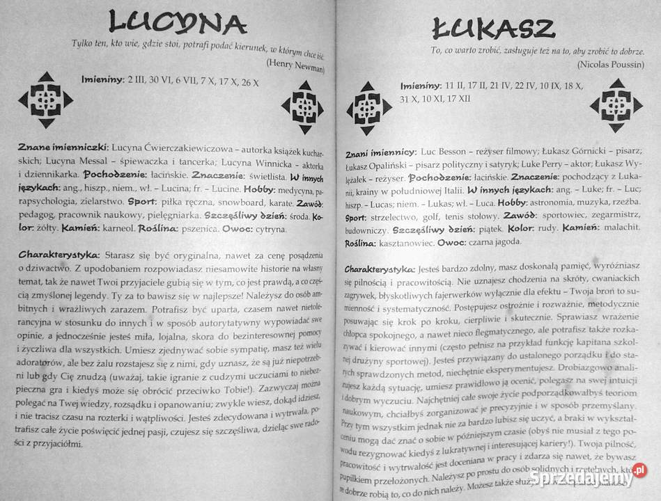 Księga Imion Iwona Huchla Chełm