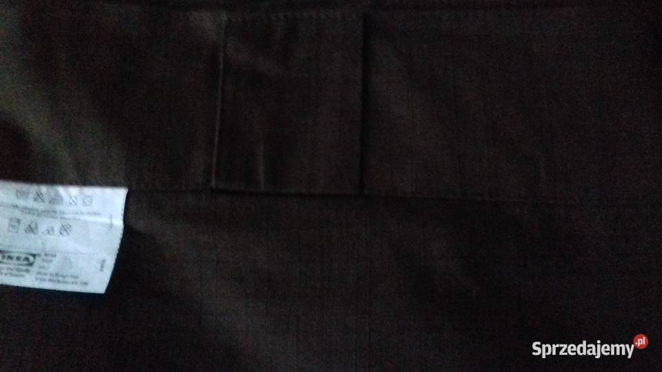 zasłona IKEA 150x305 czekoladowy brąz mazowieckie Warszawa