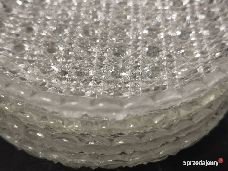 szklane miseczkitalerzyki deserowe vintage Gdańsk