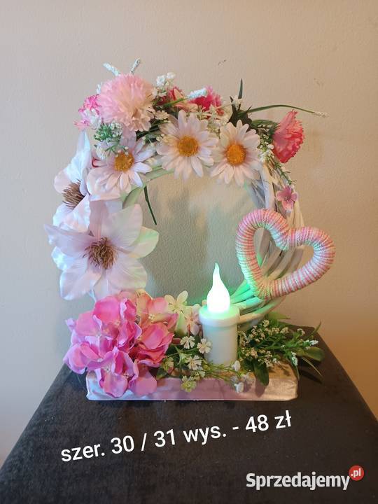 Sprzedam stroik na cmentarz różowy Radzyń Podlaski