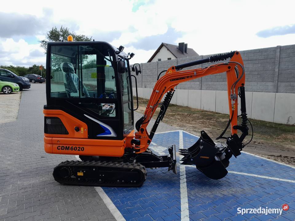 MINIKOPARKA DĄSIENICOWA 2 TONY LONKING JCB CAT Krotoszyn sprzedam