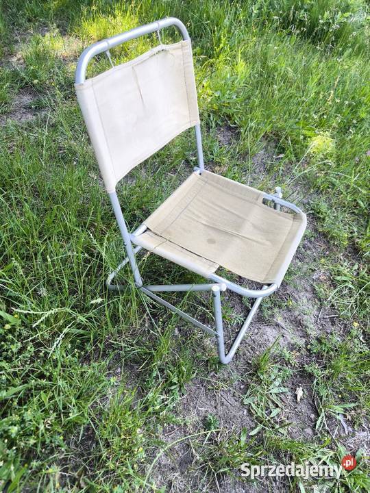 Krzesełko wędkarskie retro vintage z okresu PRL Radomsko sprzedam