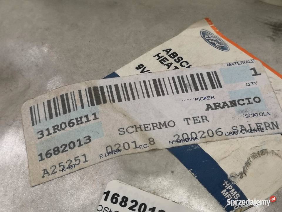 OSŁONA TERM KATALIZATORA FORD FIESTA MK7 2008 lubelskie sprzedam