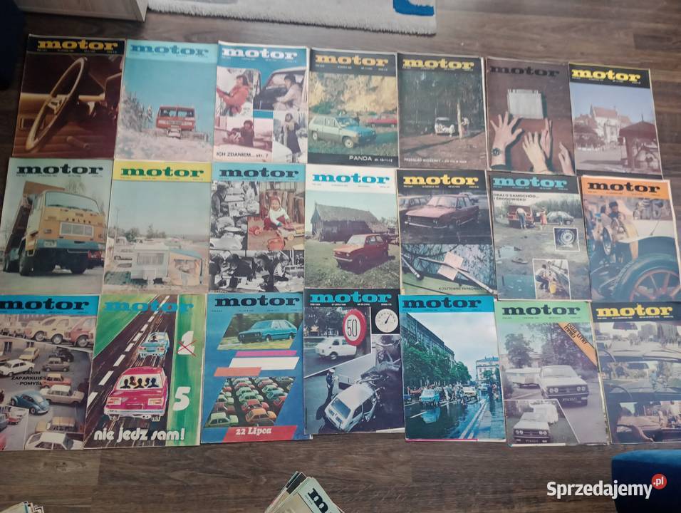 Czasopismo tygodnik motor lata siedemdziesiąte Dywity