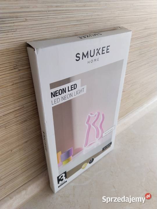 NAJTANIEJ Neon Kotek Kot Led Dekoracja Ścienna Zabrze