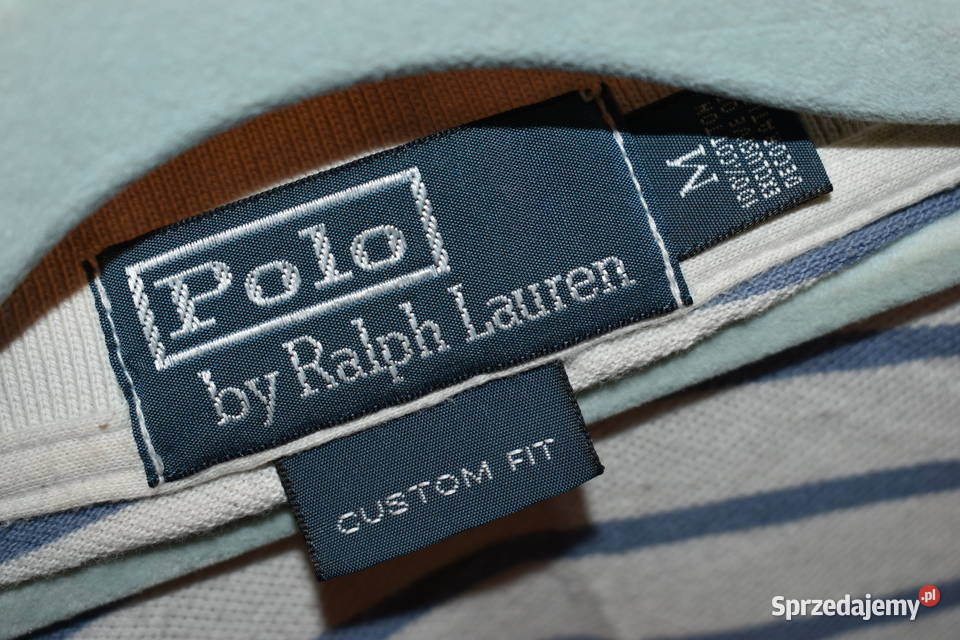 Elegancka Koszulka Polo Ralph Lauren w Granatowe Stargard
