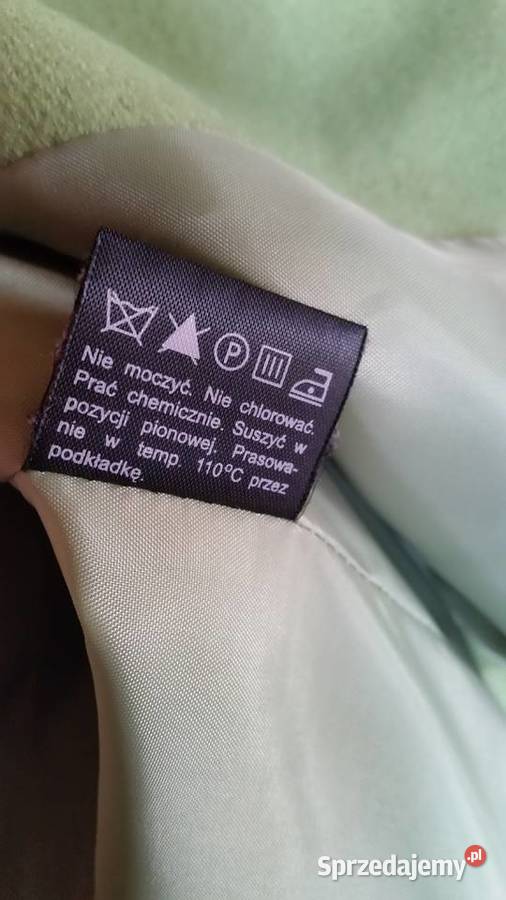 Plaszcz welniany MORIS 42 zielony Puławy